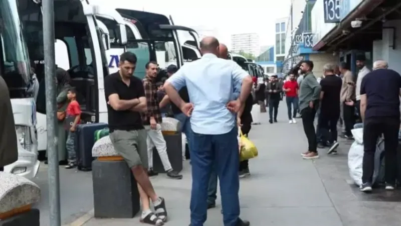 15 Temmuz Demokrasi Otogarı'nda bayram hareketliliği başladı