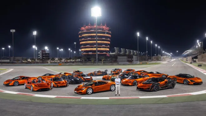 20 farklı McLaren araçtan oluşan özel bir koleksiyon satışa çıktı