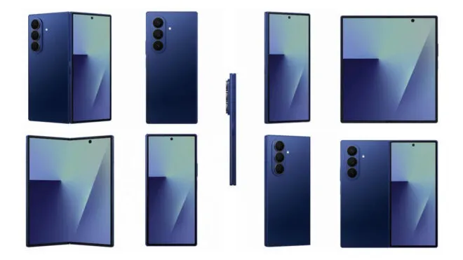 9 Temmuz’da tanıtılacak Samsung Galaxy Z Fold7, Galaxy Z Flip7, Galaxy Z Flip7 FE ve Galaxy Watch8 serisi için yeni basın görselleri sızdırıldı
