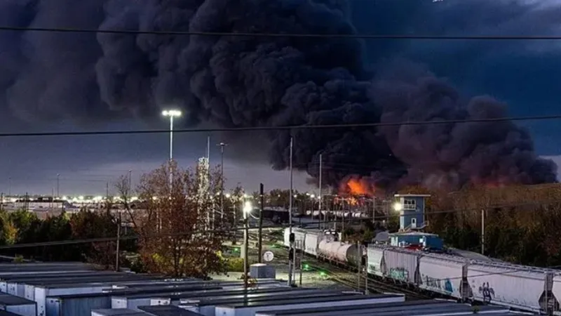 ABD'de Kargo Uçağı Faciası! Ölü ve Yaralılar Var!