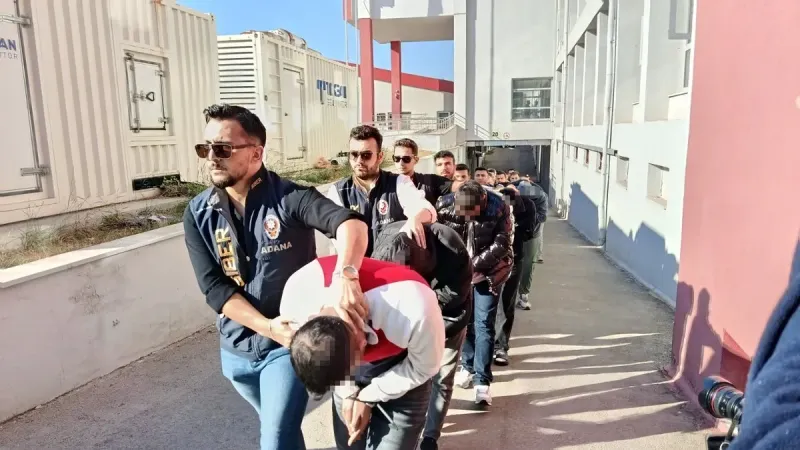 Adana'da Yasa Dışı Bahis Operasyonu! Günlük 5 Milyon TL Şoku