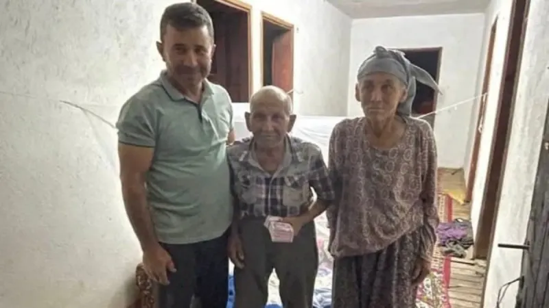 Yanan 80 Bin TL'siyle Gözyaşlarına Boğulan Dede'ye Müjde!