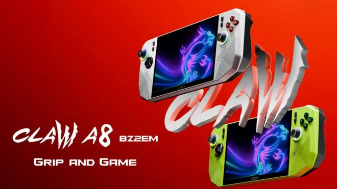 MSI Claw A8: AMD İşlemcili Yeni El Konsolu Şaşırttı!