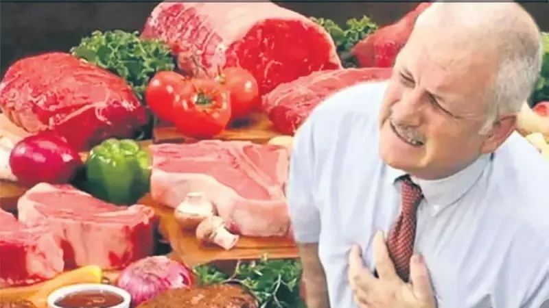 Aşırı kırmızı et tüketimi kalbi yoruyor