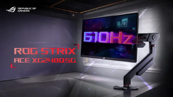 Asus'tan Rekor Monitör: 610 Hz ile Oyun Dünyası Sarsılıyor!