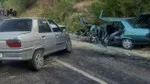 Aydın’da feci kaza: Kafa kafaya çarpıştılar 3 yaralı