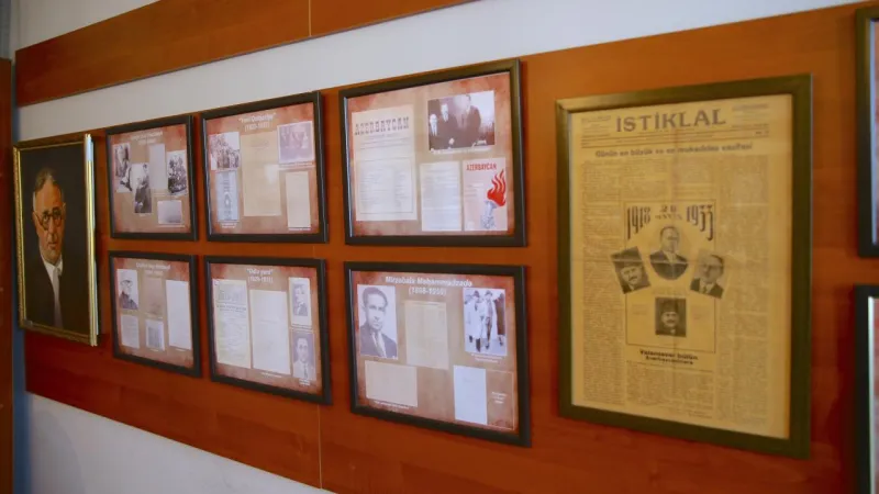Azerbaycan basınının 150 yıllık hafızası müzede yaşatılıyor