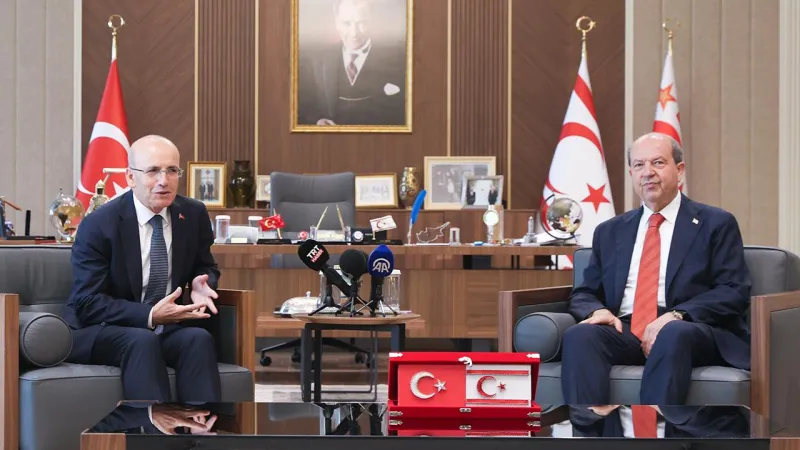 Şimşek'ten KKTC Ziyareti: Tatar ile Kritik Görüşme!