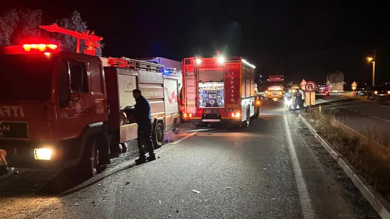 Balıkesir'de Zincirleme Kaza! 5 Yaralı, Şok Detaylar!