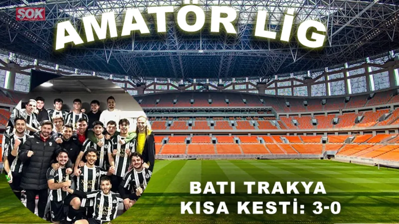 Batı Trakya Fırtınası! Tozkoparan Birlik'i 3 Golle Devirdi