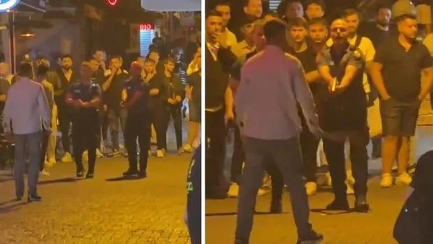 Beşiktaş'ta Döner Bıçağı Dehşeti! Kendini Yaraladı, Ortalığı Karıştırdı