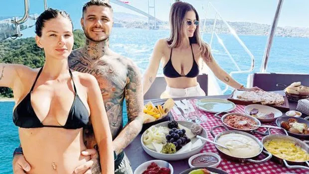 Icardi ve China'dan Boğaz'da Aşk Tazeledi! İşte O Anlar