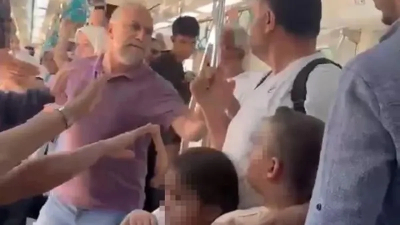 Çocuklarının yanında babayı darp eden saldırgan tutuklandı