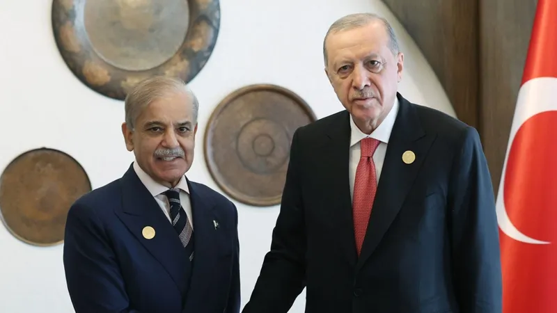 Cumhurbaşkanı Erdoğan, Pakistan Başbakanı Şerif ile görüştü