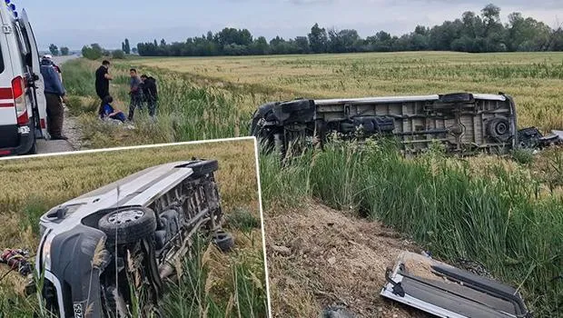 Düğün dönüşü feci kaza! Çok sayıda yaralı var