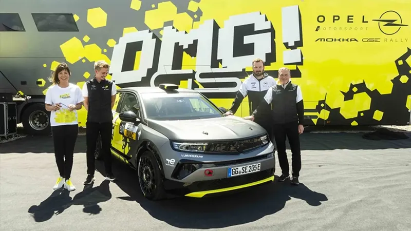 Elektrikli Opel Mokka GSE Rally Ortalığı Salladı!