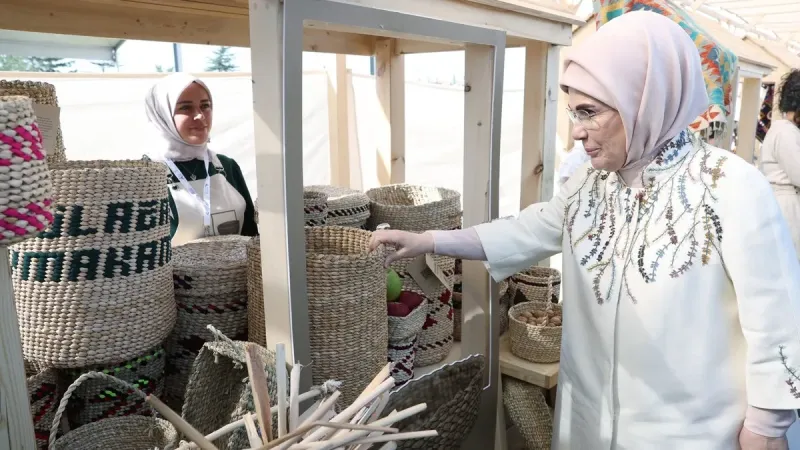 Emine Erdoğan himayelerinde ‘Kapadokya Pazarı’ kuruldu! "Türk mutfağının iyileştirici etkileri vurgulanmalı"