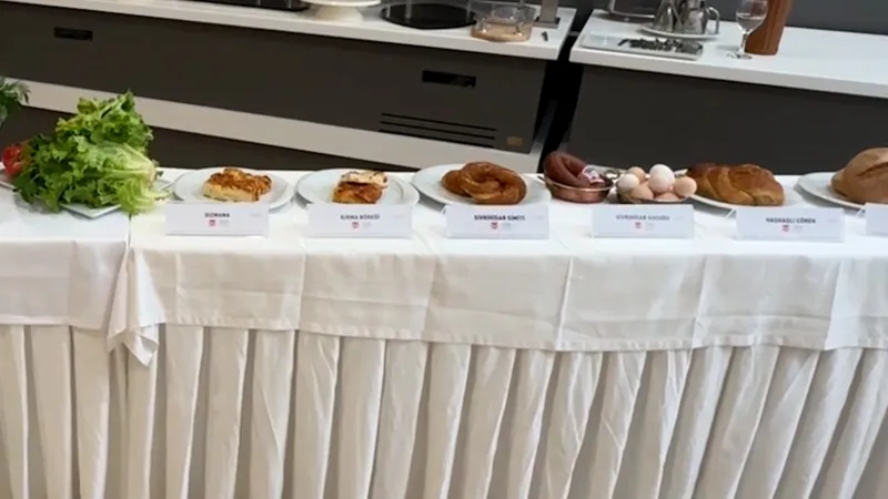 Eskişehir'in yöresel kahvaltılıkları tanıtıldı