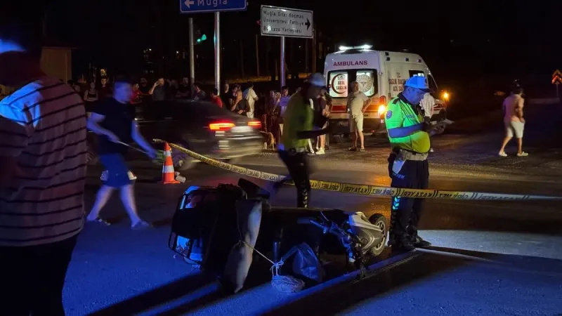 Fethiye’de feci kaza! Motosiklet sürücüsü kadın hayatını kaybetti