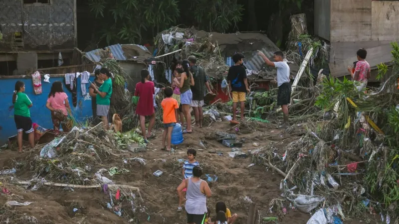 Filipinler'de Kalmaegi Tayfunu'nda ölenlerin sayısı 204'e yükseldi