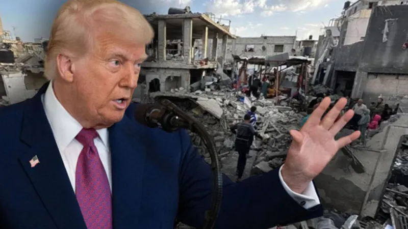 Gazze'de Katliam! Netanyahu Bombalıyor, Trump'tan Şok Ateşkes Savunması!