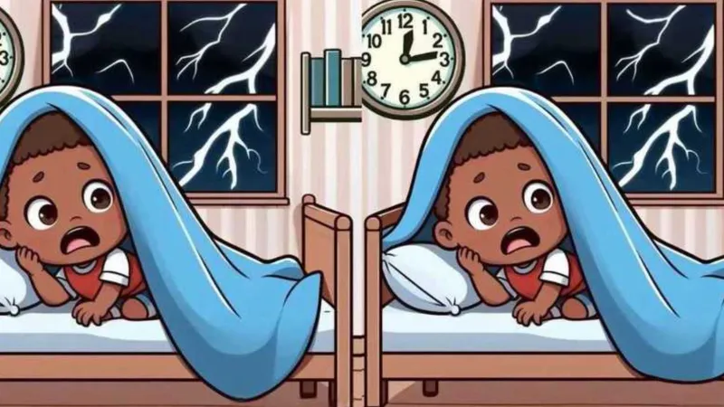 Gök Gürültüsü Alarmı! Bu 3 Farkı 14 Saniyede Bulabilir Misin?
