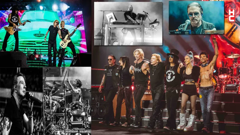 Guns N' Roses efsanesi İstanbul'da tarihi yeniden yazdı!..