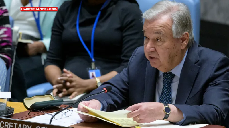 Guterres: "Filistinliler için devlet kurma bir ödül değil, bir haktır"