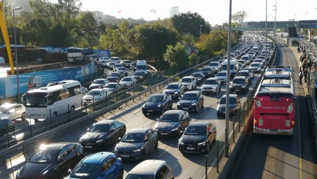 İstanbul'da sabah saatlerinde trafik