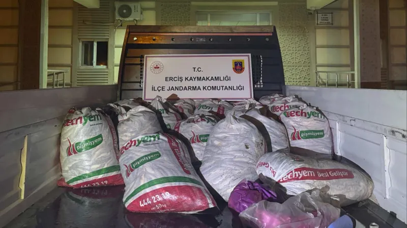 Van'da Rekor Baskın! 2 Ton İnci Kefali Kaçakçıları Yakalandı!