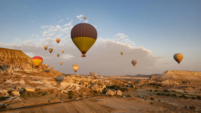 Kapadokya'da Turizm Patlaması! 1.6 Milyon Turist Akın Etti!