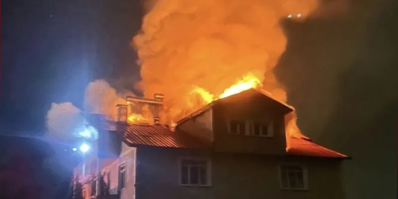 Kastamonu'da bir gecede 2 evde yangın çıktı