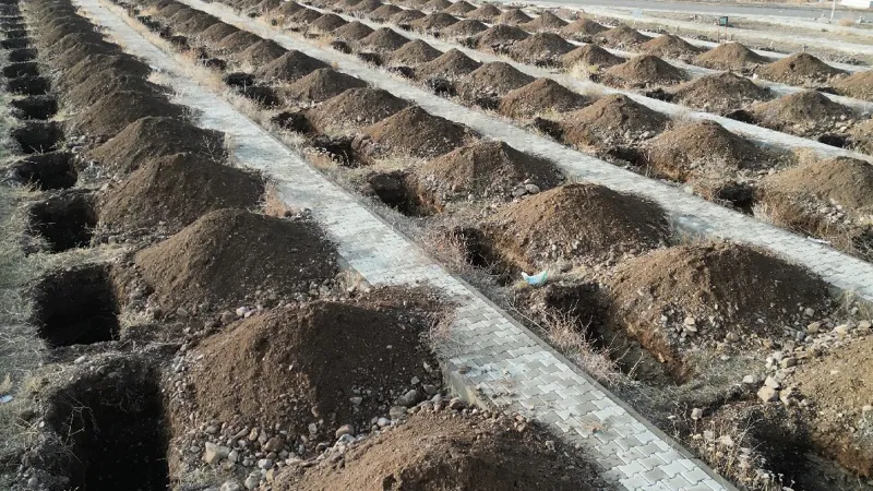 Kentte '500 kışlık mezar' kazıldı