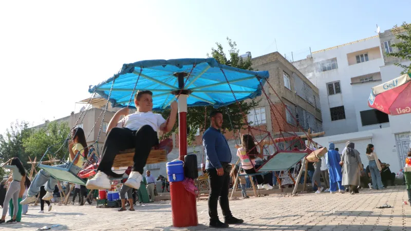 Kilis'in Bayram Yeri Geleneği: Çocuklar Coştu!