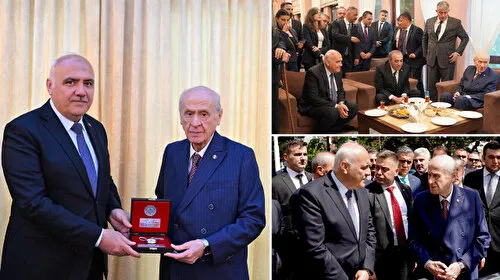 Bahçeli'ye Özel Hediye! Kızılcahamam'dan Tarihi Saat Sürprizi