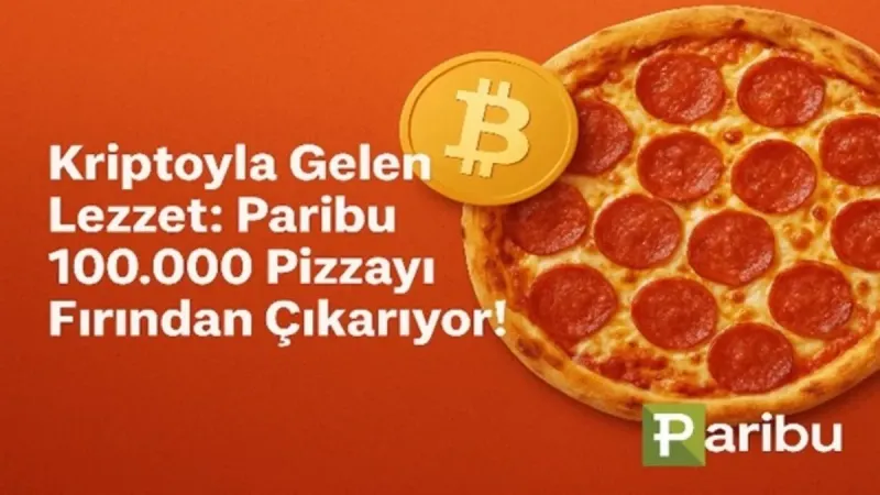 Paribu'dan Kripto Pizza Şöleni! 100.000 Pizza Hediye!