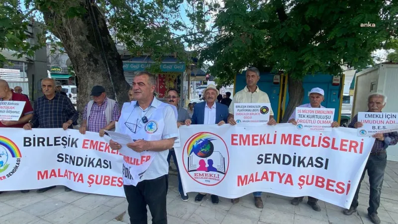Malatya'da emekliler: Bayram günleri dert, hüzün çaresizlik günleri olmuş artık
