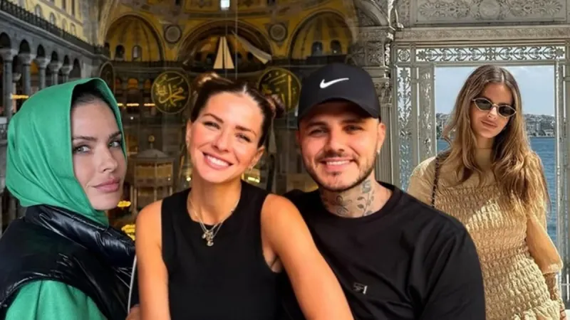 Icardi'nin Sevgilisi İstanbul'a Hayran Kaldı! İşte O Paylaşımlar
