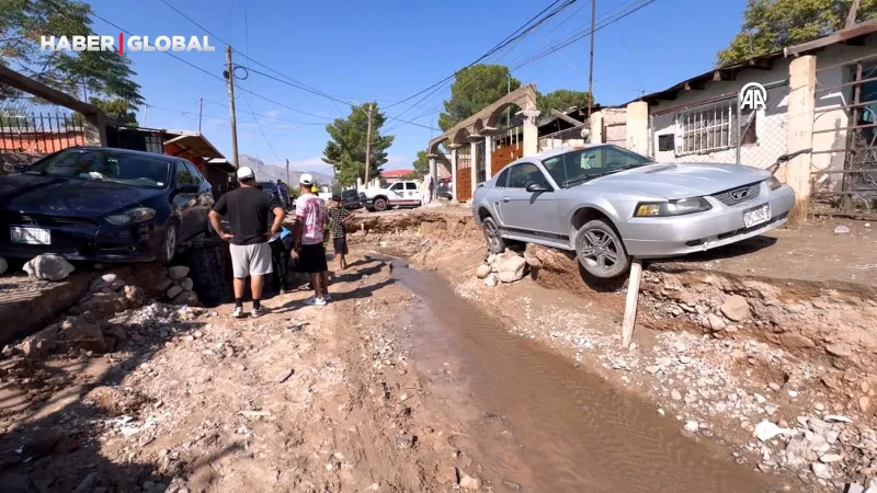 Meksika'da Fırtına Kabusu! Şehir Sular Altında mı Kaldı?