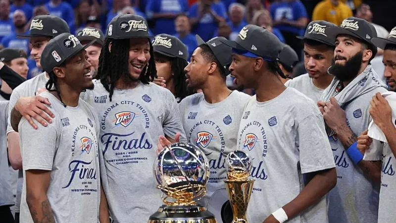 NBA'de Batı Konferansı şampiyonu Oklahoma City City Thunder!