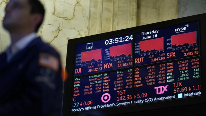 New York borsası güne düşüşle başladı