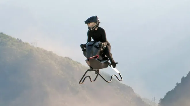 Uçan Motosiklet Volonaut Airbike: 200 km/s Hıza Ulaştı!
