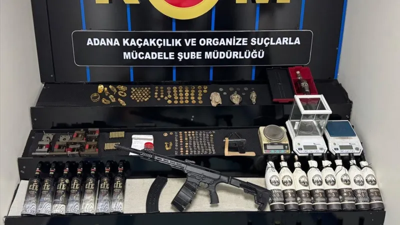 Adana'da Altın Şoku! Sahte Altın Çetesi Çökertildi!