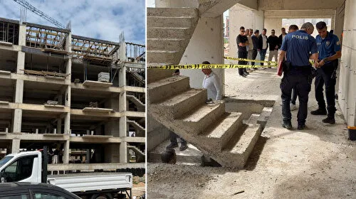 Antalya'da İnşaat Faciası! İlk İş Gününde Ölüm