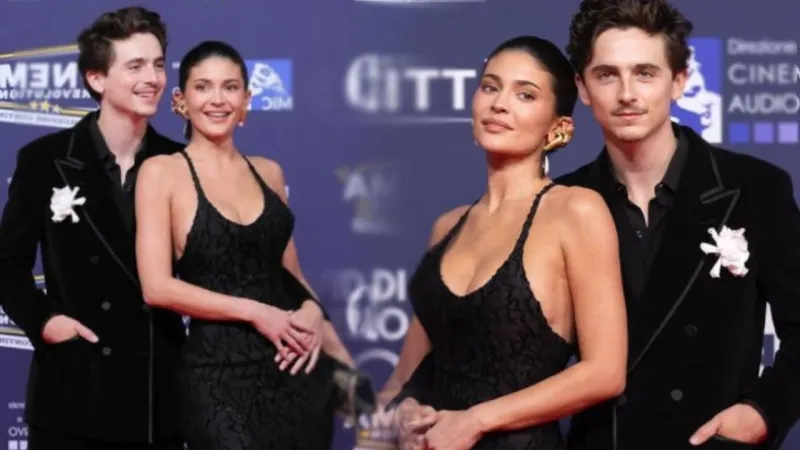 Kylie Jenner'dan Aşk İtirafı! El Ele İlk Pozlar Roma'dan