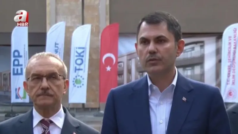 Bakan Kurum'dan iftiralara sert tepki: "CHP'li Özel'e tavsiyem gözlerindeki bandı çıkarsın"