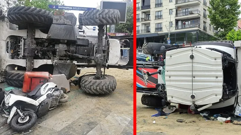 Bayrampaşa'da Kepçe Terörü! Yokuş Aşağı Faciaya Davetiye!
