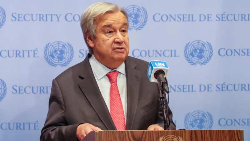 Guterres'ten Şok Sözler: Filistin Halkının Acısı Haklı mı?