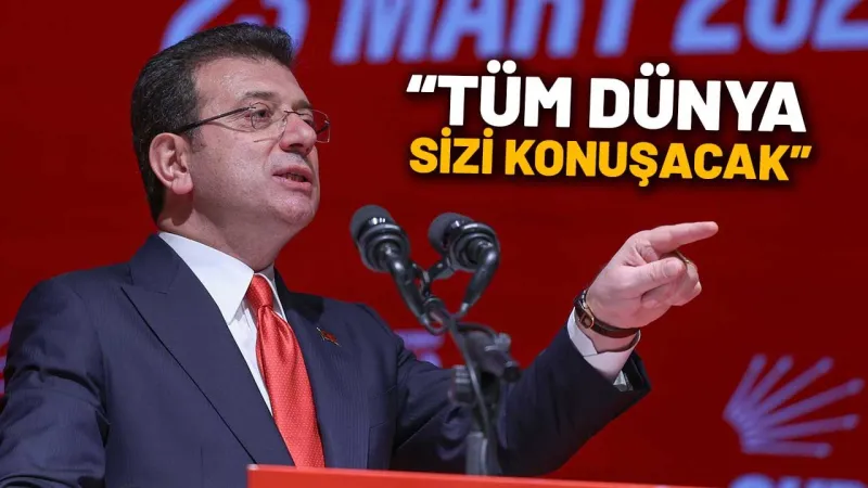 İmamoğlu'ndan Bomba Çağrı: Türkiye Yükselişe Geçecek!
