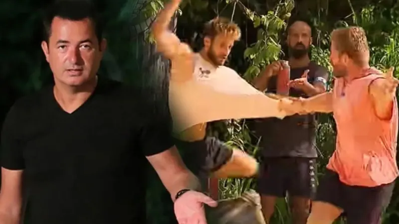 Survivor'da Şok Kavga! İsmail Batuhan'ı Sürükledi! Diskalifiye mi?